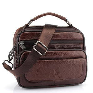 ZZNICK™ Genuine Leather Messenger Bag