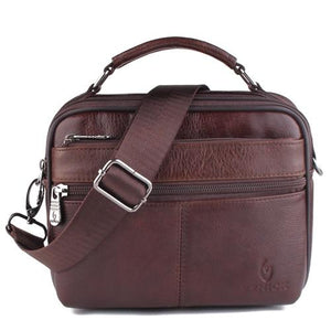 ZZNICK™ Genuine Leather Messenger Bag