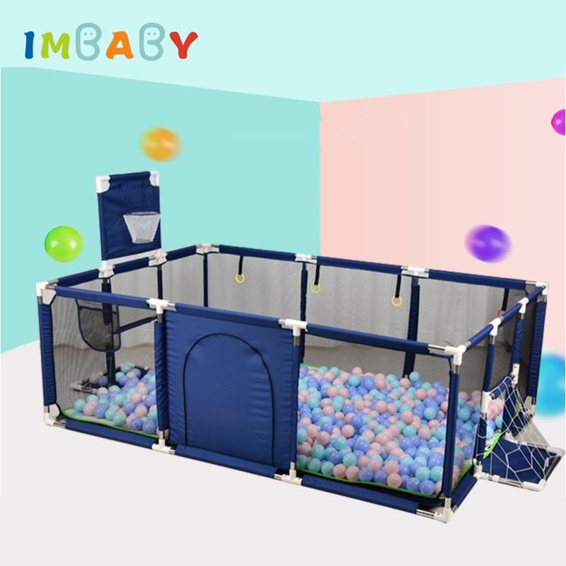 Baby Playpen with Safety Barrier