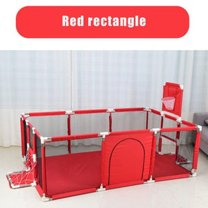 Baby Playpen with Safety Barrier
