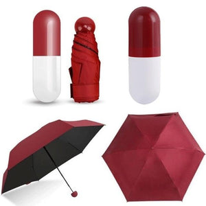 Pocket Sized Ultra Small Capsule Umbrella