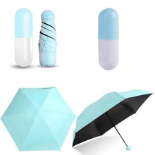 Load image into Gallery viewer, Pocket Sized Ultra Small Capsule Umbrella
