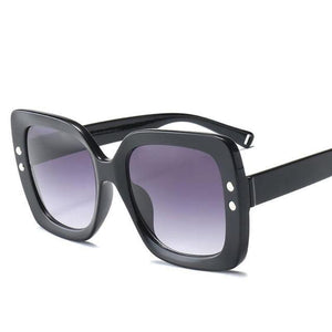 Retro Bold Frame Sunglasses