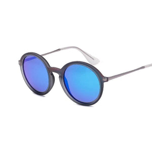 Round Frame Vintage Polarized Sunglasses