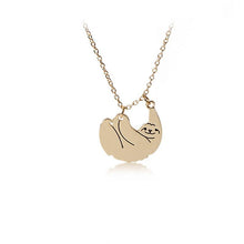 Load image into Gallery viewer, Sloth Wildlife Fashion Necklace
