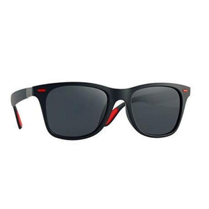 Square Frame Retro Polarized Driving Sunglasses