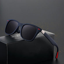 Load image into Gallery viewer, Square Frame Retro Polarized Driving Sunglasses

