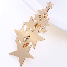 Load image into Gallery viewer, Star Barrettes Hair Clips
