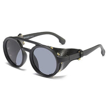 Load image into Gallery viewer, Steampunk Round Retro Shades Sunglasses
