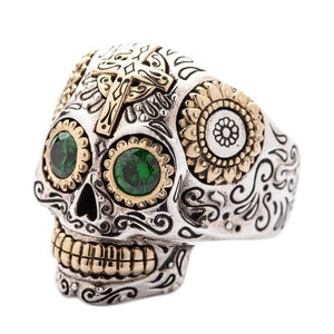 Mexican Sugar Skull Rings