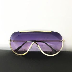 Trendy Shield Feminine Sunglasses