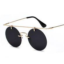 Load image into Gallery viewer, Vintage Punk Rectangular Bridge Rimless Lightweight Sunglasses
