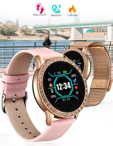 LIGE™ Elegant Smart Watch For Women Compatible With Android & iOS